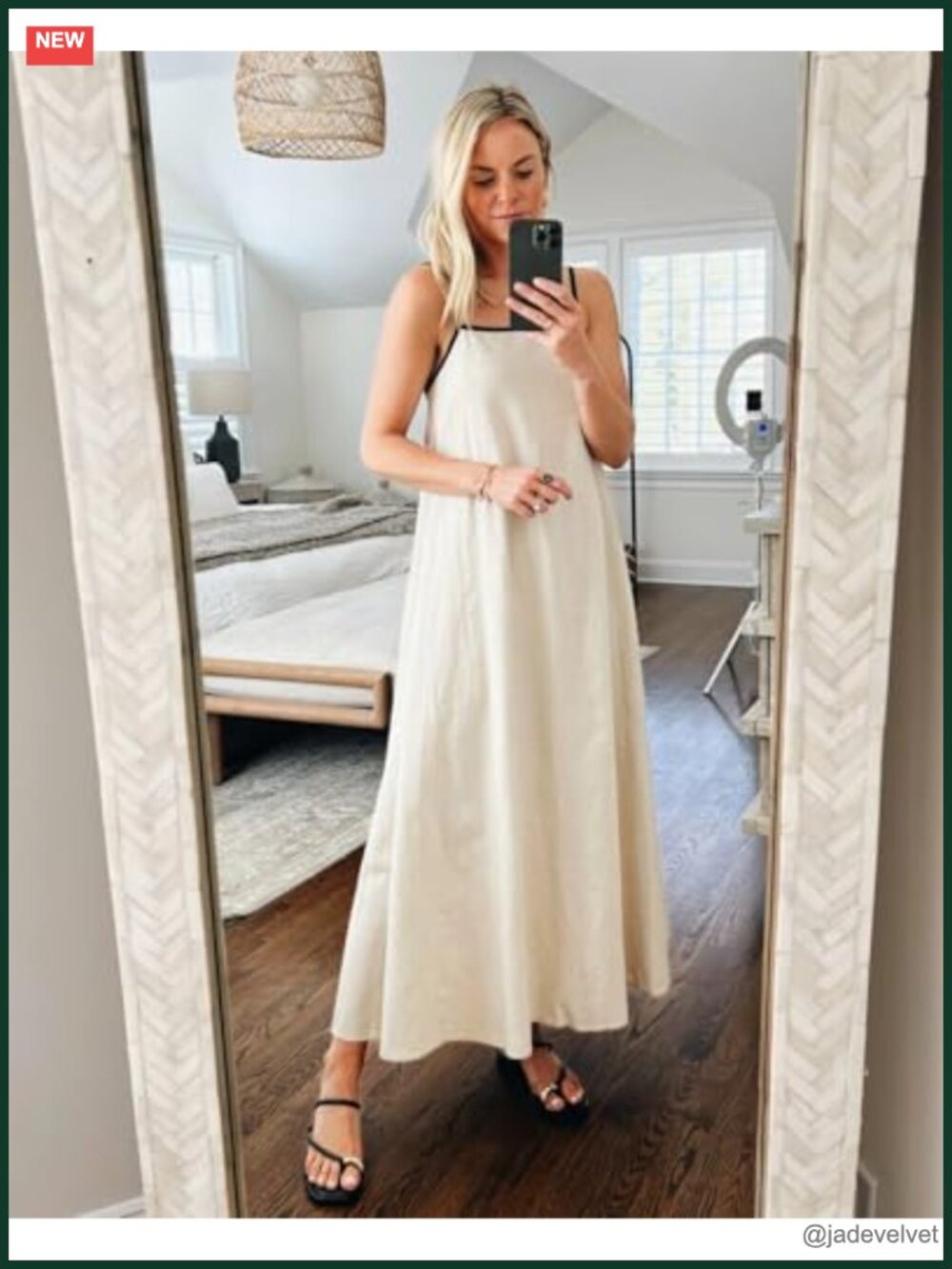 Linen Maxi Dress Spaghetti Strap Backless Casual Party Beach - Picture 2 of 6